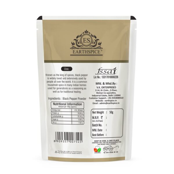 Black Pepper Powder